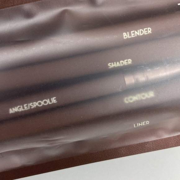 Beauty For Real makeup brush set of 5 NEW in package - Picture 5 of 10